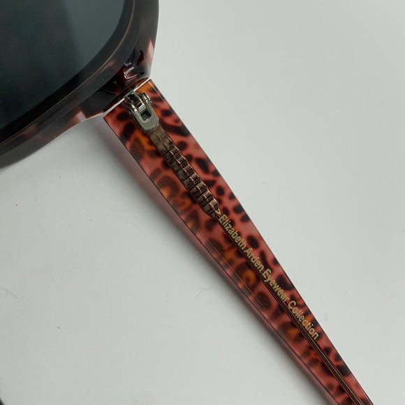 Elizabeth Arden Burgundy Oval Cat-Eye Sunglasses - Picture 6 of 7